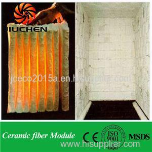 Ceramic fiber block used for tube furnace