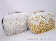 Ladies Banquet Handbags Hot Selling Fashion Luxury Crystal&Beaded Wedding Evening Bags