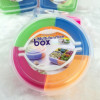 Multi-function food box Fruit Box snack box lunch box round shape Manufacturer