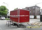 Modern Style Food Mobile Catering Trailers For European Market