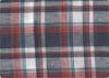 Professional Decorative Plaid Linen Upholstery Fabric 57&quot; / 58&quot; Width