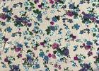 Professional Viscose Rayon Fabric Floral Apparel Fabric 118D+20D