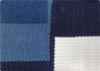Indigo / Black Denim Spandex Fabric For Garment / Pants / Shirt
