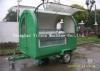 Steel Mould Construction Portable Food Carts With Towable Trailer