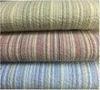 Colored Striped Linen / Cotton Seersucker Fabric 32*30 / 80*70