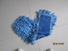 Double side clean cotton flat mop with handle