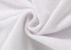 White Polyester Terry Waterproof Mattress Protector Single Tpu Lamination