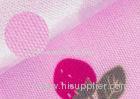 Printed Pink TPU Laminated Fabric Cotton Knitted Fire Retardant