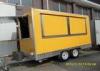 Customized Kebab Van Mobile Food Catering With Commercial Kebab Machine