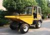 Closed Cabin Full Automatically Tipped Concrete Dumper For Transportation / Loading / Dumping