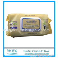 customize soft organic bamboo baby wipes