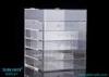 Durable Big 5 Drawer Acrylic Lucite Makeup Organizer Cosmetic Storage Organizer