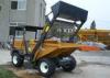 Self Loading Shovel Diesel 3 tons 4WD Mini Concrete Dumper For Site Works / Building Construction