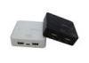 Square Portable Mobile Power Bank 7800mah With Digital Indicator