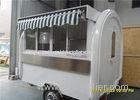 Outdoor Street Food Vans Hot Dog Vending Carts Mobile Ice Cream Truck Trailers