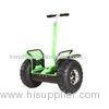Standing 2 Wheel Electric Scooter Green / Self Balancing Transporter Brush DC Motor