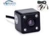 Small Vehicle Hidden Camera Rear View Waterproof With Night Vision