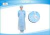 Industrial Waterproof Blue / Transparent PVC Apron Apparels Accessories