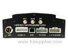 Hard Driver 8 Channel Mobile DVR RS485 / RS232 Alarm Port Customize