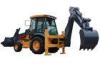 74KW Power Tractor Backhoe Loader 620CH For Construction Project 1.0m3 Loading Capacity