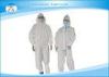 Laboratory Waterproof Disposable Painters Coveralls Non Woven Protective Clothing