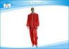 Lab / Pharmaceutical Cleanroom Breathable Disposable Coveralls Suit