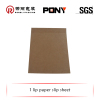 Slip sheet pack is a slip sheet base pallet.