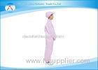Electrostatic Dust Anti-statiic Pink Color Clean Room Coveralls workwear