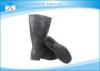 Durable Black 100% PVC Safety Industrial Rain Boots for Food Workshop