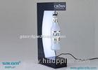 Customized Retail Led Magnetic Floating Bottle Display With Laser Engraving