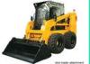 Diesel Engine 0.25 m3 Bucket Capacity Skid Steer Loader for Road / Building Construction