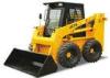 3.1 Meters Work Arm Bobcat Track Skid Steer Loader Water Colled 75HP Engine Power