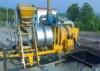 8 TPH Mobile Double Drum Asphalt Mixing Plant With 300kgs Feeder Hopper Capacity