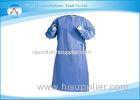 Blue Clinical Patient Use Sterile Protective Disposable Isolation Gowns Surgery Uniforms