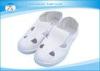 Soft Leather Upper ESD Anti Static Safety Shoes In Electronic Industry