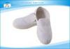 ESD Stripe Lining Fabric Industrial Clean Room White Static Dissipative Safety Shoes