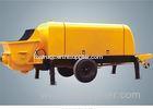 80m3/h Electric Trailer Concrete Pump For Light Weight Foamed Cement / Mortar