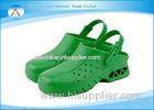 Comfortable Green Anti-slip Surgery Nursing Footwear Clogs of EVA Material