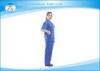 Blue Unisex Industrial Uniforms Working Clothes For Men / Women
