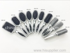 Black pad Plastic Professional Hair Brush