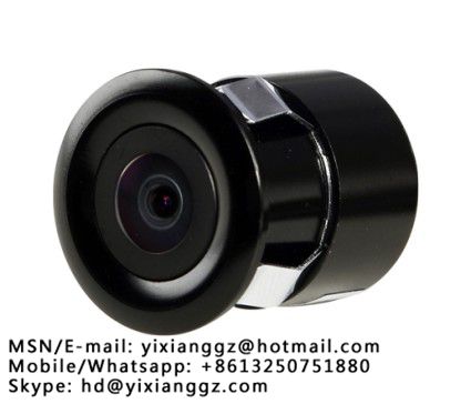 18.5 Mini 170 degree waterproof car camera/small CCD car rear view camera/car front camera/back up camera/packing camera