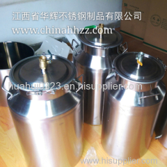 Best sale stainless steel milk barrel necking mouth from china