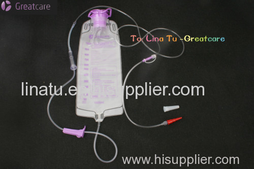 CE/ISO Approved Disposable Medical Digestive Enteral Feeding bag set with pump and gravity type