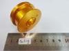 Gold Anodized CNC Precision Turning High Speed CNC Machining For Fishining Reel