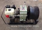 3 Ton Petrol Engine Power Cable Pulling Winch Machine With 400mm Cable Roller