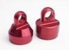 High Precision Aluminum Machined Parts Shock Absorber Parts With Red Anodized