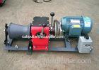 Small Portable Cable Winch Puller Machine With Electric Engine