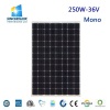 250W 36V Monocrystalline Solar Panel