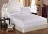 White Knit Polyurethane Mattress Cover Waterproof Hypoallergenic