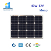 40W 12V Monocrystalline Solar Panel